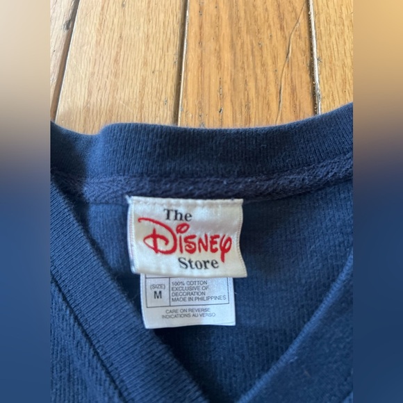 Vintage DISNEY STORE Grumpy sweater men’s size medium V Neck Long Sleeves - Picture 3 of 7